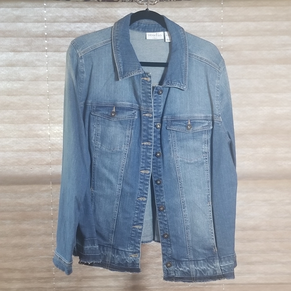 Studio by D&CO XL Stretch Demin Jacket